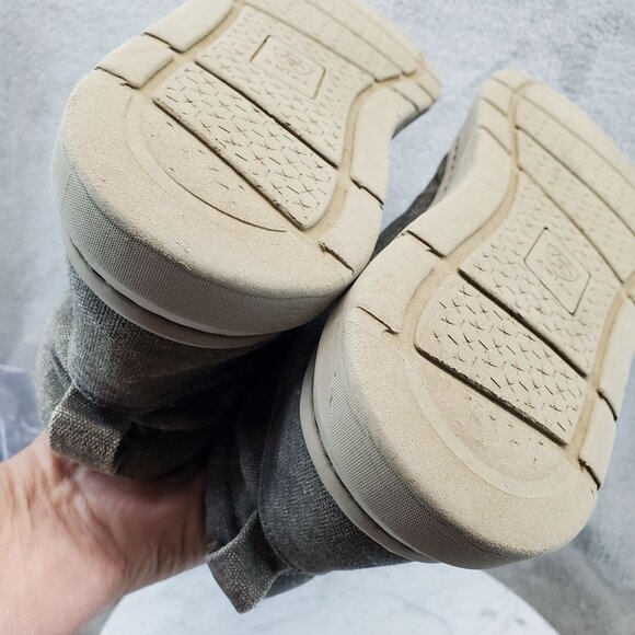 Ariat Shoes Mens Size 8 Gray Canvas Hilo Mid Casual Sneaker *Read* - Picture 11 of 14